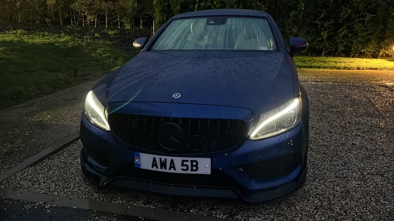 Registration plate AWA 5B
