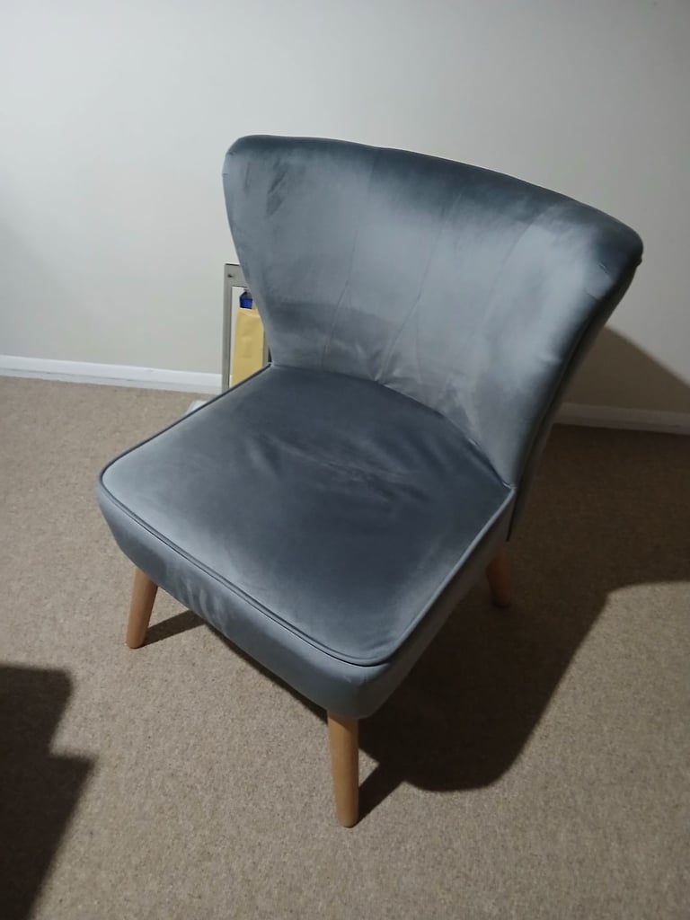 image for Soft fabric bucket chair