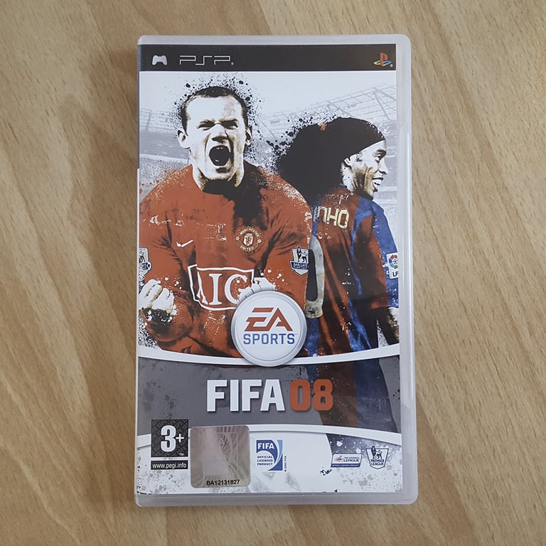 FIFA 08 for Sony PSP - Complete and in Mint Condition!