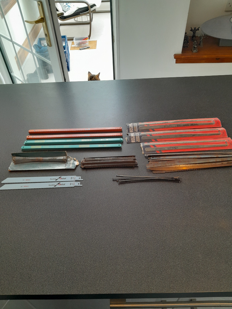 Big Hacksaw Blades/JuniorHacksaw Blades/Padsaw Blades All NEW