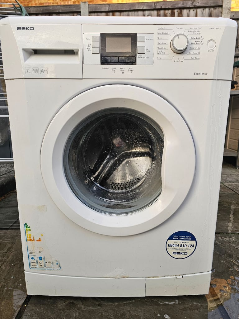Beko7 kg washing machine delivered and installed today