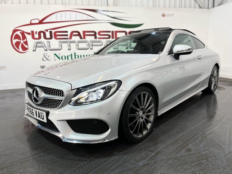 2016 Mercedes-Benz C Class 2.1 C250d AMG Line (Premium Plus) Coupe 2dr Diesel G-Tronic+ Euro 6 (s...