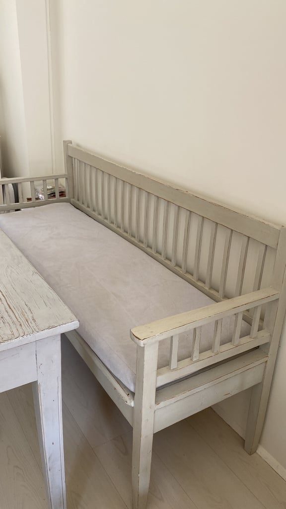 Rustic Dining Table and Bench Set