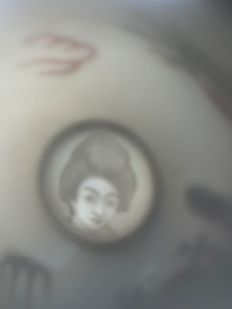 Geisha Japanese tea set 