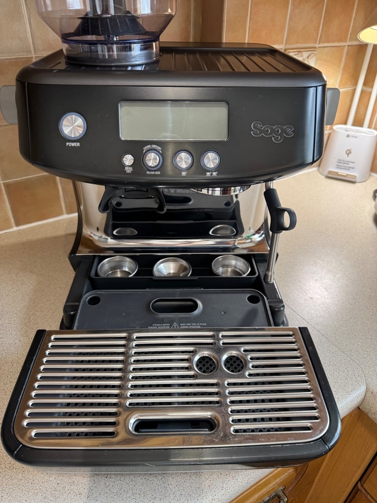 Sage The Barista Pro SES878BSS Coffee Espresso Machine Brushed Stainless Steel#