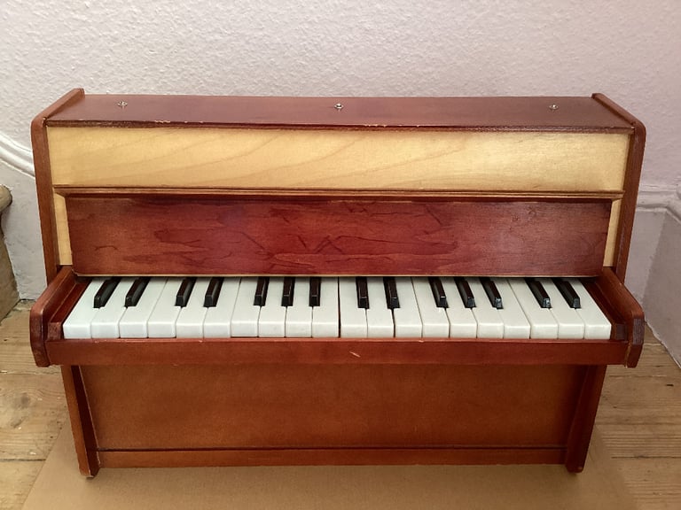 image for Vintage children’s toy upright piano 