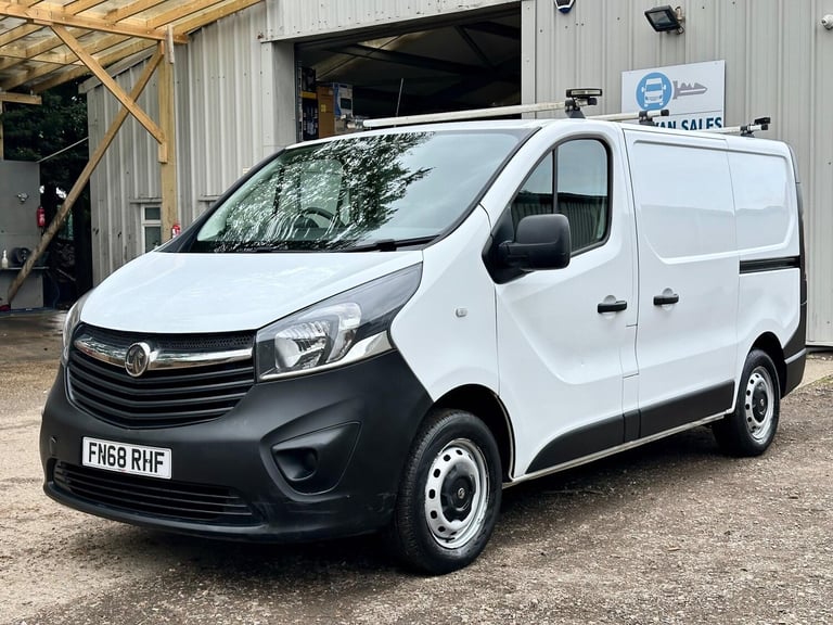 2018 Vauxhall Vivaro 1.6 CDTi 2900 L1 H1 Euro 6 (s/s) 5dr PANEL VAN Diesel Manual