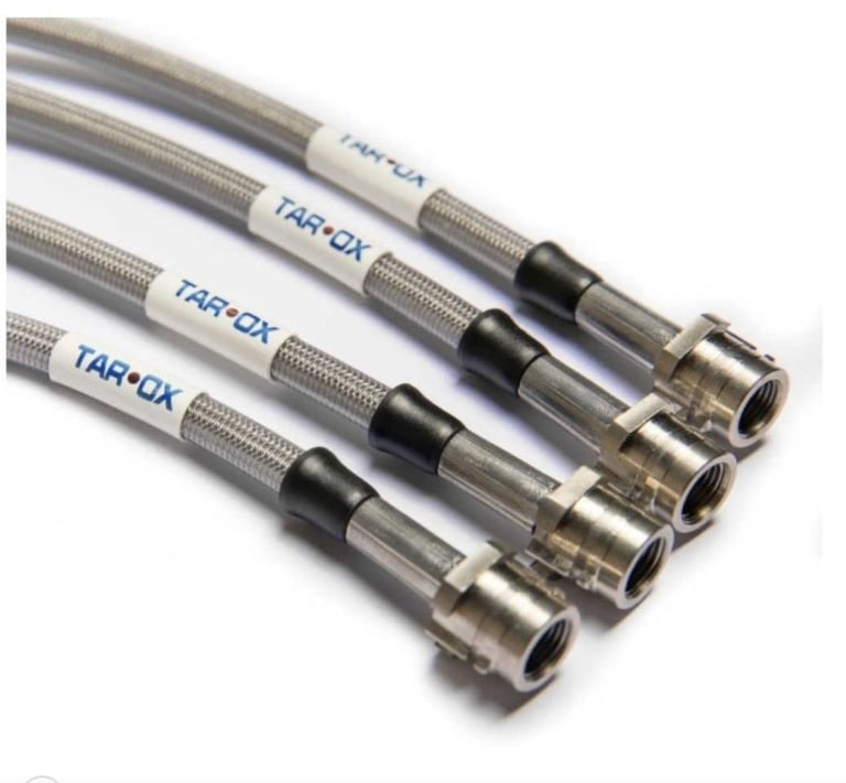image for AUDI A3 S3 / VW GOLF R / SEAT LEON CUPRA TAROX BRAKE HOSES (NEW) TUNING PARTS SPARES