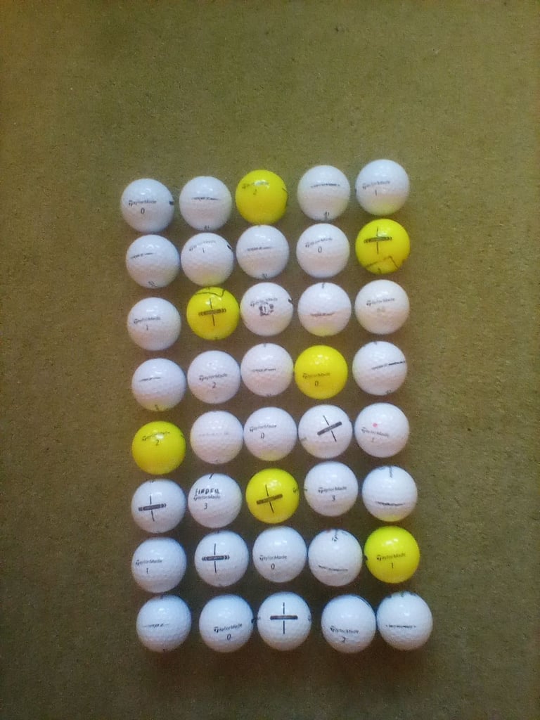 image for 40 Taylor Made golf balls