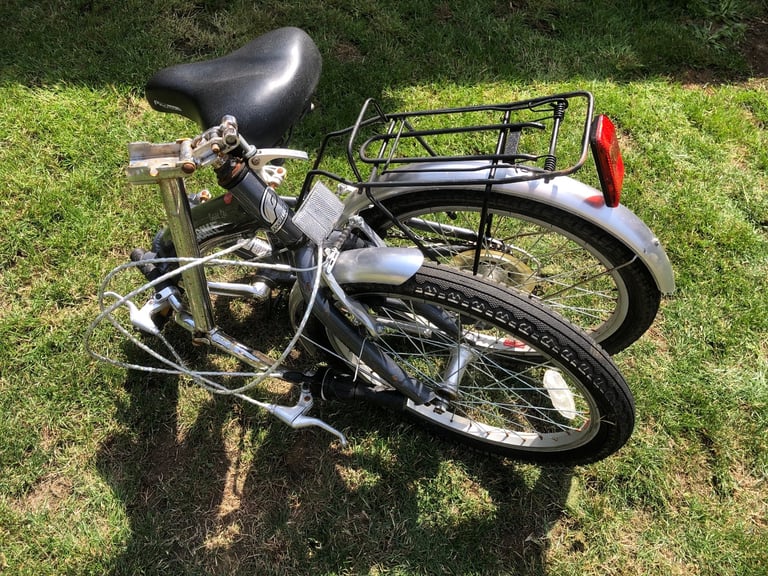Enfold Lite Probike Foldable Travel Bicycle 5 Gears Grey