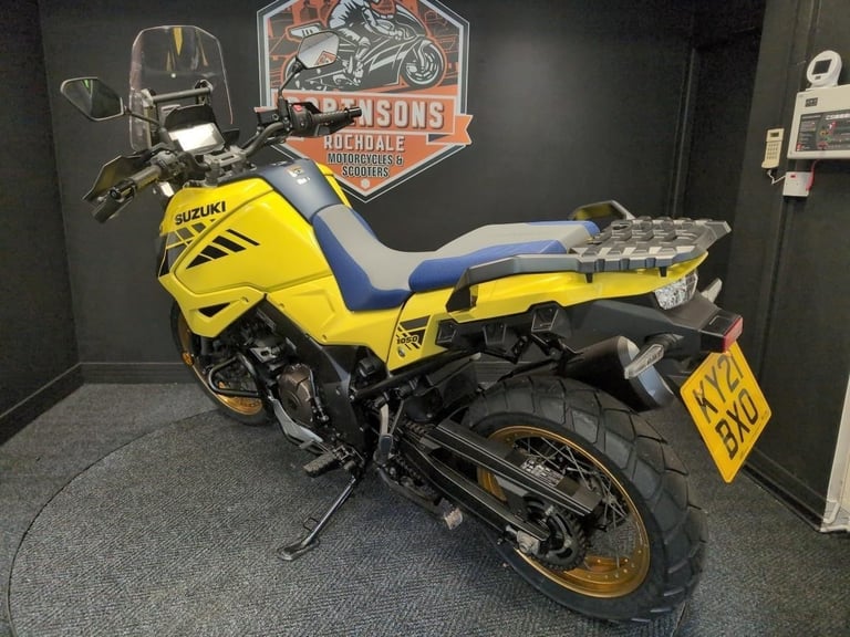2021 21 Suzuki DL1050 XT One owner machine in the clasic Suzuki off road colo...