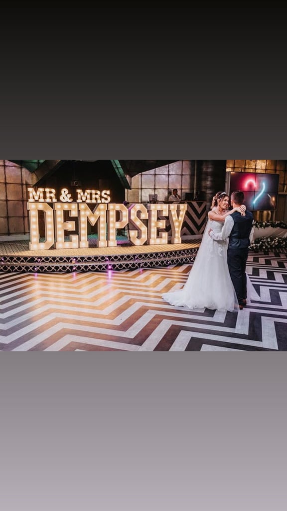 4ft Light up Letters & Numbers to hire, London