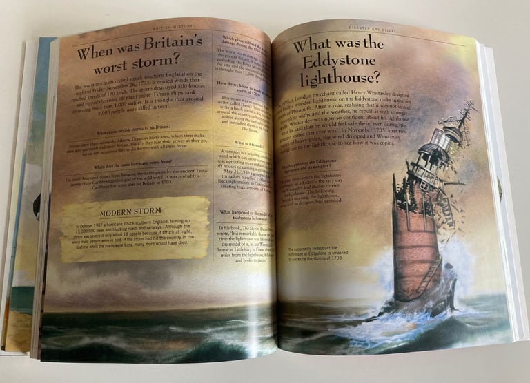 British History - Questions and Answers Book for Children