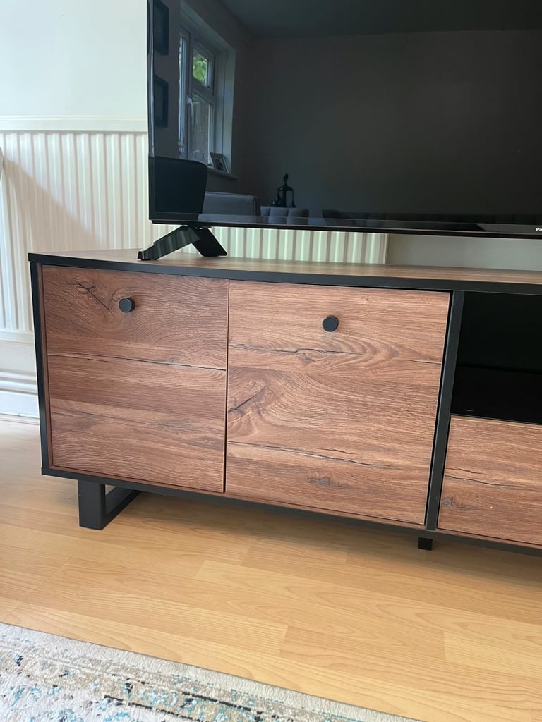 Idlewild Wood & Metal TV Stand 180cm