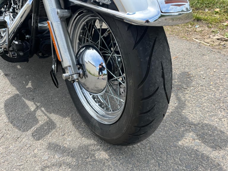 HARLEY DAVIDSON FLSTCI HERITAGE SOFTAIL CLASSIS 100th ANN, 14,318 MILES, £8495