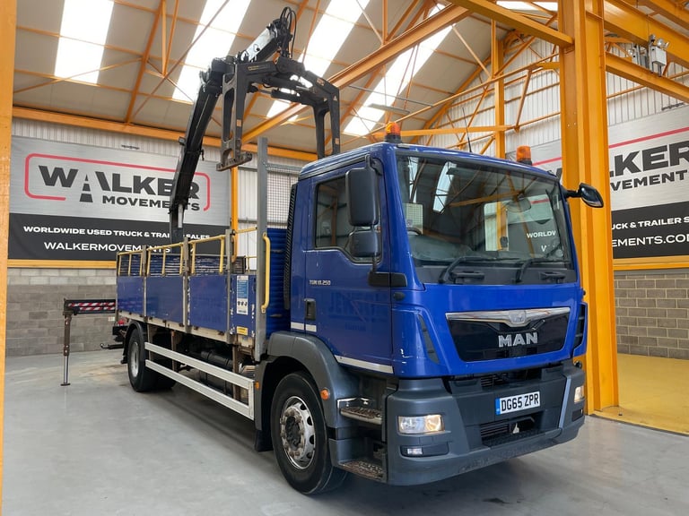 image for MAN TGM 18.250 *EURO 6*, 4X2 18 TONNE BRICK GRAB