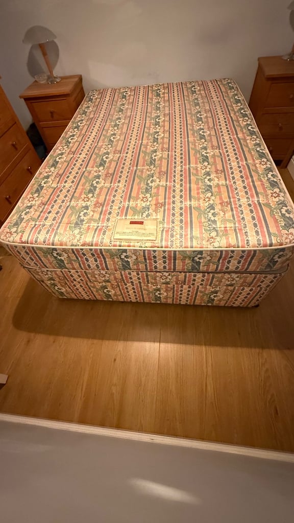 Double Bed and Mattress
