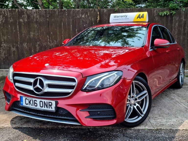 2016 Mercedes-Benz E Class E220d AMG Line 4dr 9G-Tronic SALOON DIESEL Automatic