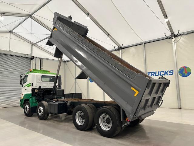 Hino 3241 700 8x4 Sleeper Cab Steel Tipper