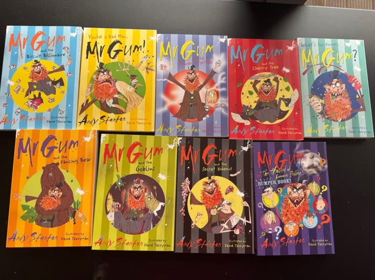 Mr Gum Collection Andy Stanton 9 Books Set