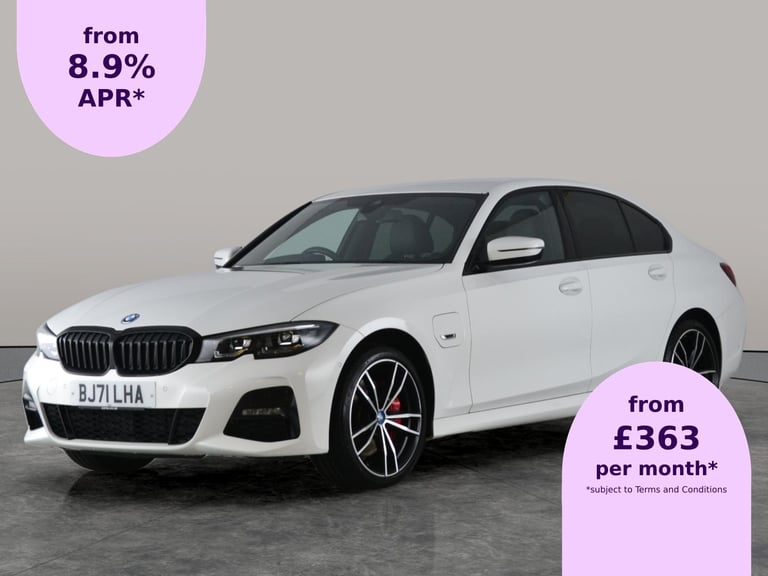 2021 BMW 3 Series 2.0 330e 12kWh M Sport Saloon 4dr Petrol Plug-in Hybrid Auto xDrive Euro 6  Sal...