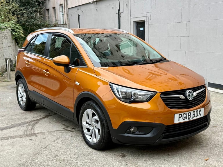 2018 VAUXHALL CROSSLAND X 1.2 SE Orange Manual Petrol