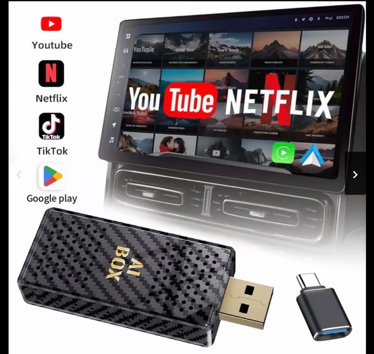 Brand New Boxed Car play: Netflix - YouTube