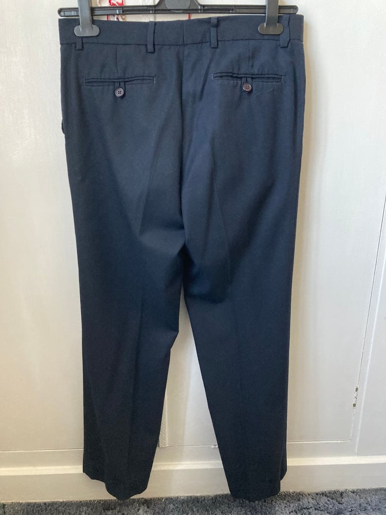 Trousers Mens navy formal wear – post or collect