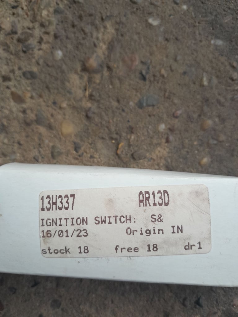 Ignition Switch 