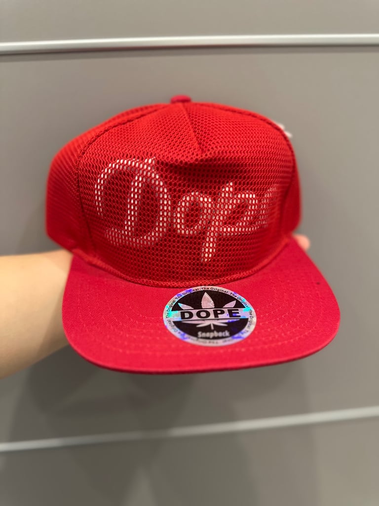 image for Dope hat red one size unisex