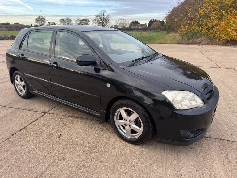 2005 Toyota Corolla 1.4 VVT-i T3 5dr - mot august 2026 - cheap car HATCHBACK Petrol Manual