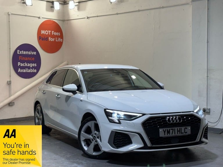 image for 2022 71 AUDI A3 1.5 TFSI 35 S LINE SPORTBACK 5DR PETROL MANUAL EURO 6 (S/S) (150