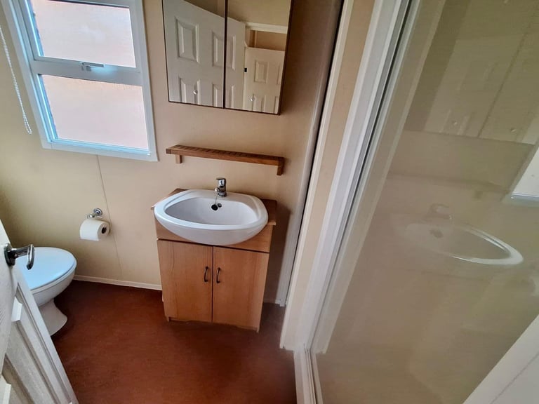 OFF SITE static caravan Scotland double glazed & heated 2 bed Cosalt Baysdale