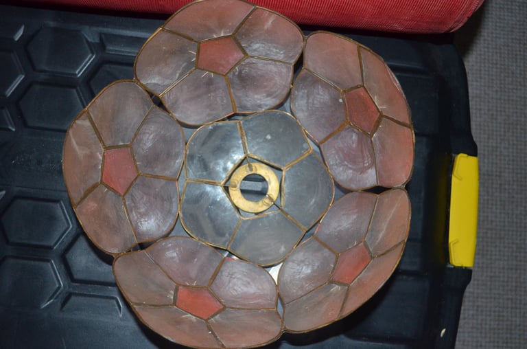 Tiffiny Style pink    Lamp Shade  Width  11