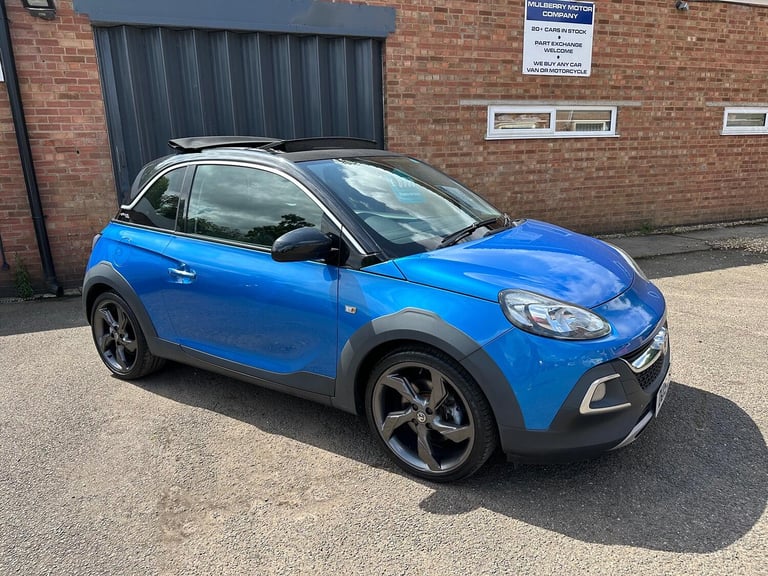 image for VAUXHALL ADAM 1.0 i Turbo ecoFLEX ROCKS AIR Blue Manual Petrol 2015
