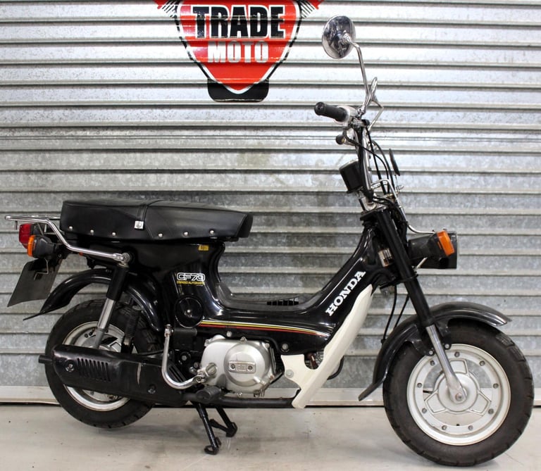 1982 82 Y HONDA CF70 CF 70 CHALLY 3SPD AUTOMATIC CLASSIC SCOOTER UK BIKE NEW MOT