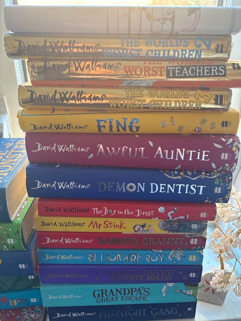 image for David Walliams 20 books