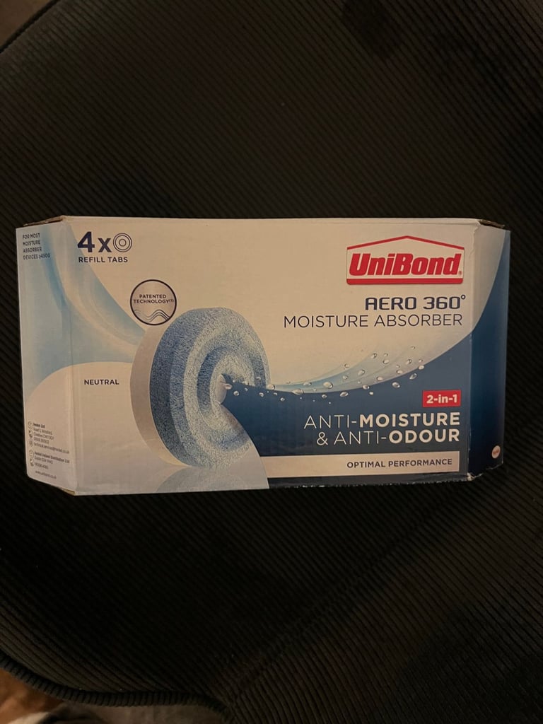 image for UniBond AERO 360° Moisture Absorber Refill Tabs 
