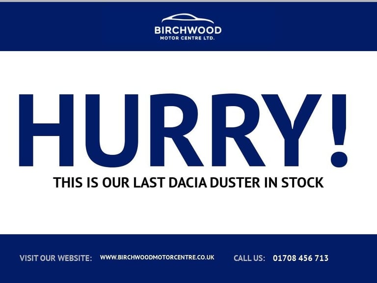 image for 2017 Dacia Duster 1.5 dCi 110 Laureate 5dr HATCHBACK DIESEL Manual
