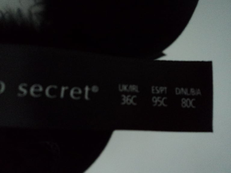 Brand new black 'Christmas' style bra.