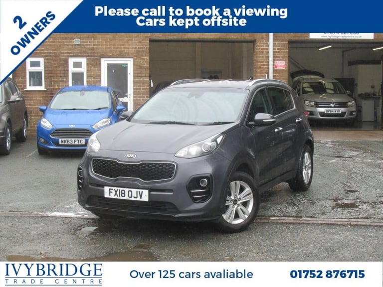 image for 2018 18 KIA SPORTAGE 1.6 GDI 2 SUV 5DR PETROL MANUAL EURO 6 (S/S) (130 BHP)