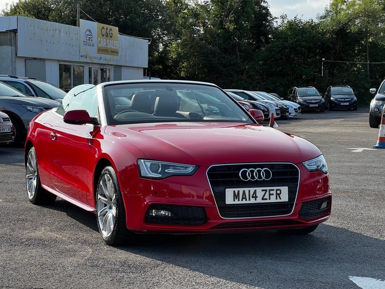 2014 Audi A5 1.8T FSI S Line 2dr CONVERTIBLE Petrol Manual
