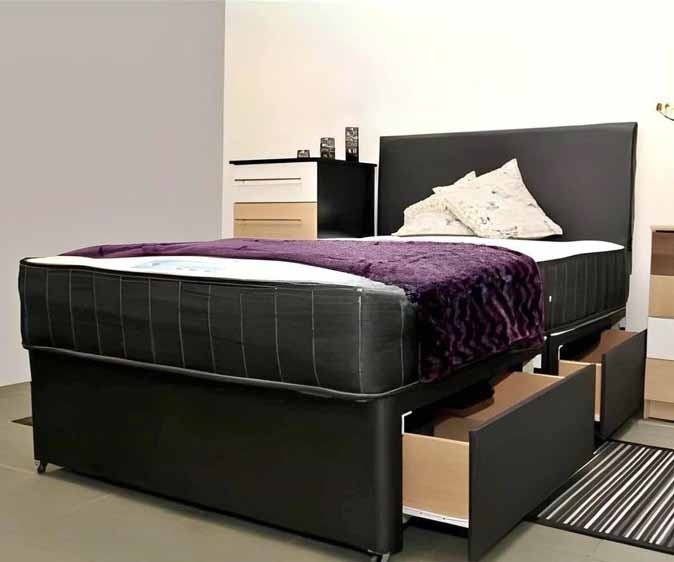 DIVAN BED BRAND NEW!!! KING SIZE SMALL DOUBLE SINGLE AND MEDIUM ORTHO