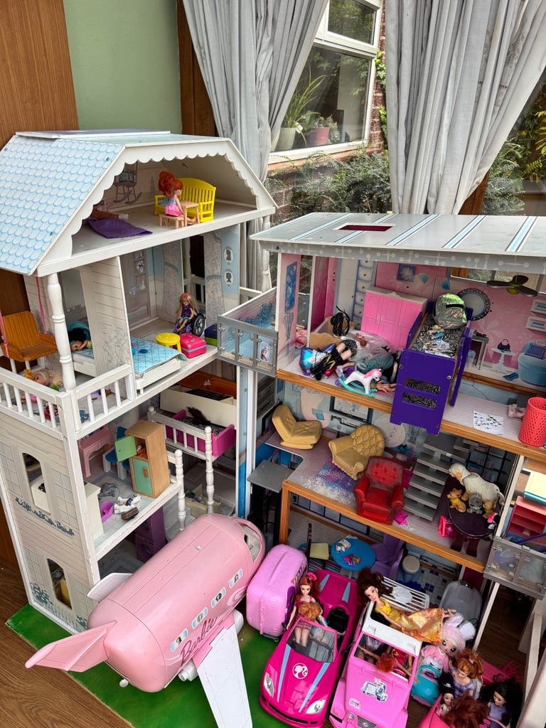 Two Barbie Doll Houses - free!
