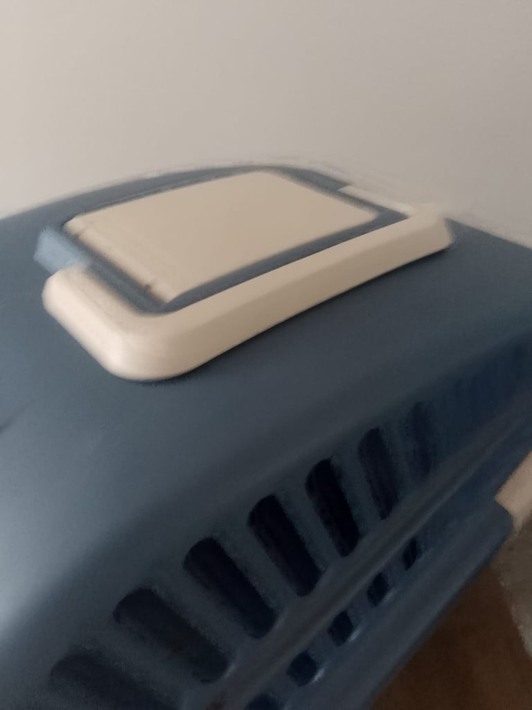 Cat travel carrier with storage 