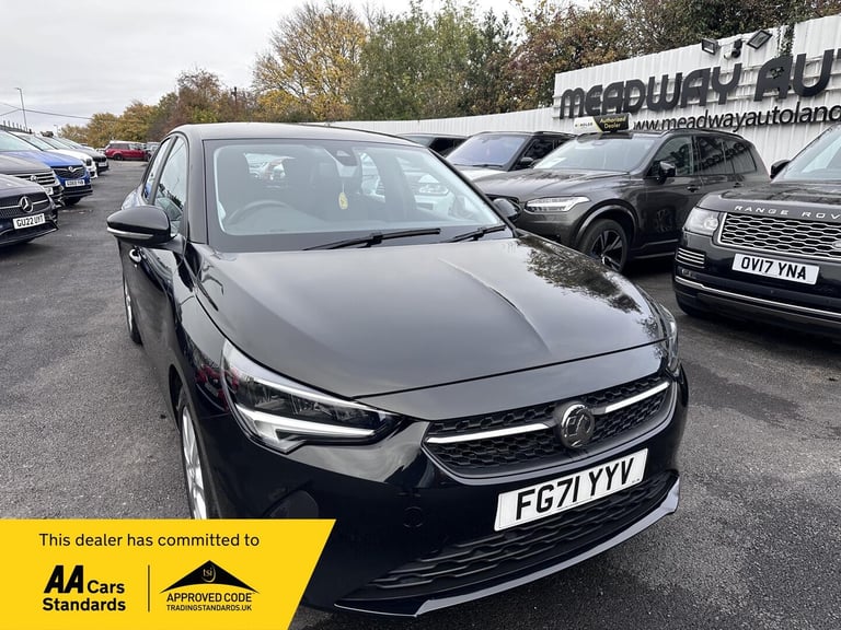 2021 Vauxhall Corsa 1.2 Turbo SE Auto Euro 6 (s/s) 5dr HATCHBACK Petrol Automatic