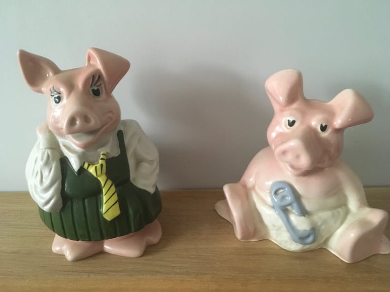 NATWEST piggy banks.  Very good condition. 1980’s vintage.  