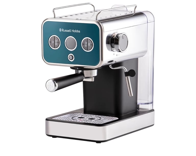 Russell Hobbs Espresso Machine Stainless Steel 26451 + grinder 