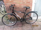 mens apollo transfer hybrid bike in excellent condition and full working order.