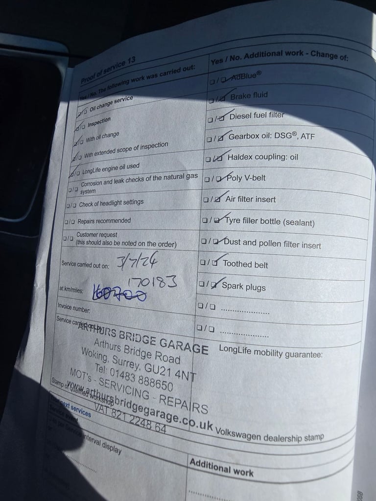 VW GOLF 1.4 TSI DSG PETROL  Breaking Parts 